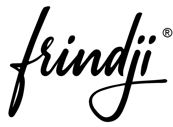 Logo frindji créateur d'affiche minimaliste